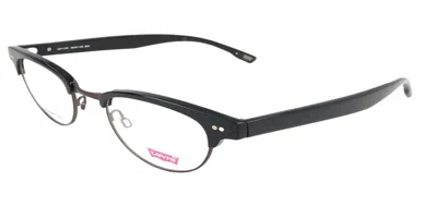 Levi's Ls111 01 Women's Glasses Black Size 46 - Free Lenses - Blue Light Block Available
