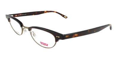 Levi's Ls111 02 Women's Glasses Tortoiseshell Size 46 - Free Lenses - Blue Light Block Available