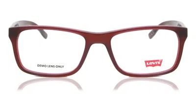Levi's Ls119 05 Men's Glasses Red Size 53 - Free Lenses - Blue Light Block Available