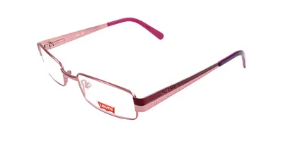 Levi's Ls1502 030 Men's Glasses Purple Size 46 - Free Lenses - Blue Light Block Available