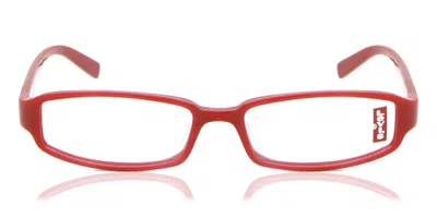 Levi's Ls2001 1001 Occhiali Da Vista Rossi Per Donna (solo Montatura) In Red