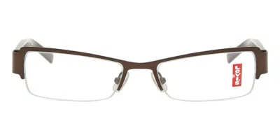 Levi's Levis Ls2510 A005 Women's Glasses Brown Size 53 - Free Lenses - Blue Light Block Available
