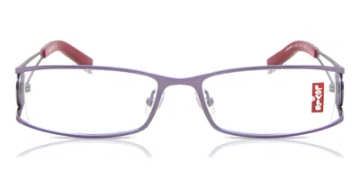 Levi's Ls2522 026 Women's Glasses Purple Size 52 - Free Lenses - Blue Light Block Available