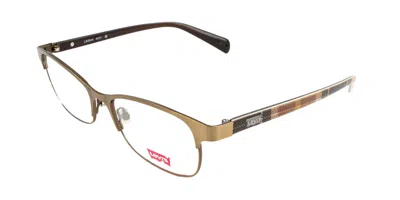 Levi's Ls2544 031 Women's Glasses Brown Size 51 - Free Lenses - Blue Light Block Available