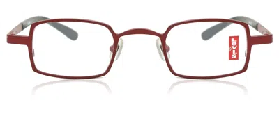 Levi's Ls3513 019 Men's Glasses Red Size 41 - Free Lenses - Blue Light Block Available
