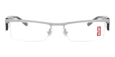 Levi's Ls3518 013 Men's Glasses Silver Size 52 - Free Lenses - Blue Light Block Available