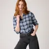 Levi's Lucas Flannel Shirt In Blue