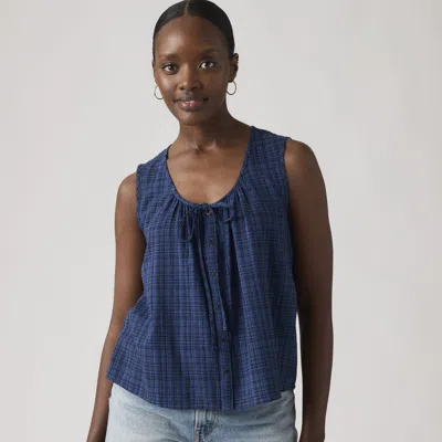 Levi's Luella Blouse In Blue