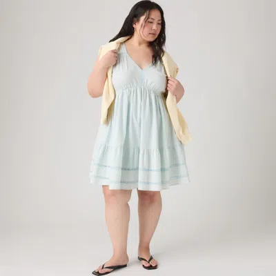 Levi's Lulu Mini Dress (plus Size) In Blue