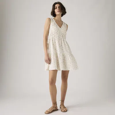Levi's Lulu Mini Dress In White