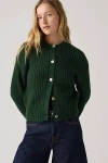Levi's Luna Shell Button Cardigan In Green