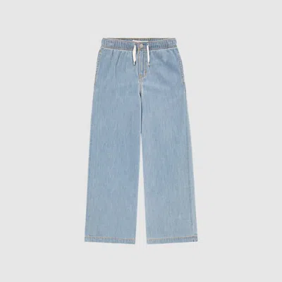 Levi's Luxe High Rise Baggy Denim Pants Big Girls 7-16 8 In Blue