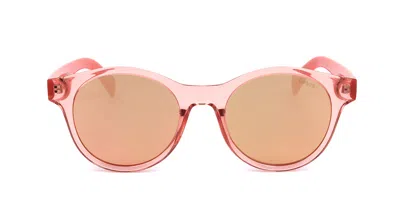 Levi's Lv 1000/s 35j Women's Sunglasses Pink Size 51