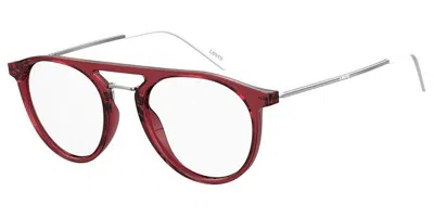 Levi's Lv 1001 3kj Occhiali Da Vista Rossi Per Uomo (solo Montatura) In Multi