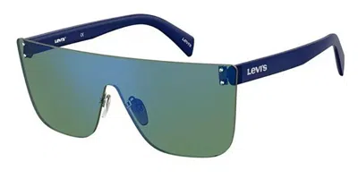 Levi's Lv 1001/s 1ed/hz Men's Sunglasses Blue Size 99