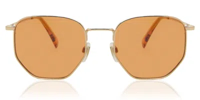 Levi's Lv 1004/s Ofy/dp Occhiali Da Sole Oro Per Uomo In Brown