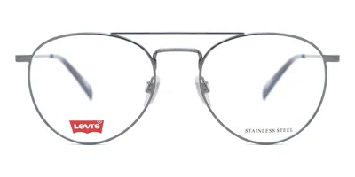 Levi's Lv 1006 Kj1 Occhiali Da Vista Grigi Per Uomo (solo Montatura)