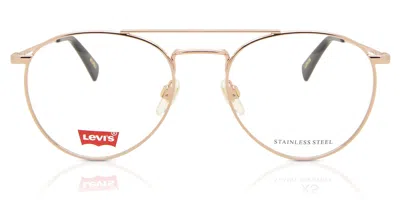 Levi's Lv 1006 Ddb Occhiali Da Vista Rose-oro Per Uomo (solo Montatura) In Gold