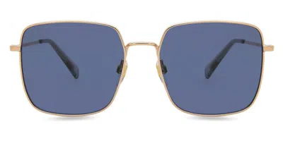 Levi's Lv 1007/s 2f7/ku Occhiali Da Sole Oro Per Donna In Blue