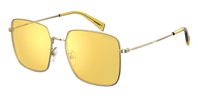 Levi's Lv 1007/s Dyg/et Women's Sunglasses Silver Size 56