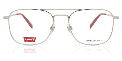 Levi's Lv 1008 010 Occhiali Da Vista Argentati Per Uomo (solo Montatura) In Gold