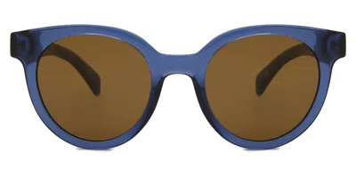 Levi's Lv 1009/s Pjp/70 Occhiali Da Sole Blu Per Uomo In Brown