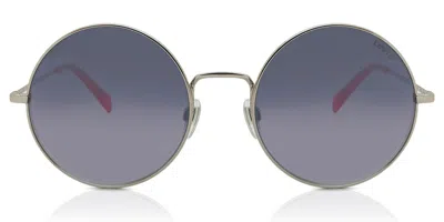Levi's Lv 1011/s 010/ic Occhiali Da Sole Argentati Per Donna In Metallic