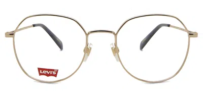 Levi's Lv 1014 J5g Occhiali Da Vista Oro Per Uomo (solo Montatura) In Gold