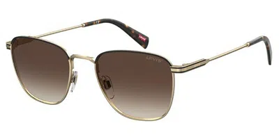 Levi's Lv 1016/s J5g/ha Occhiali Da Sole Oro Per Uomo In Multi