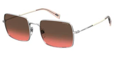 Levi's Lv 1019/s 010/m2 Men's Sunglasses Silver Size 57