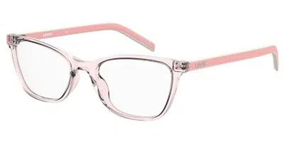 Levi's Lv 1022 35j Women's Glasses Pink Size 52 - Free Lenses - Blue Light Block Available In Red