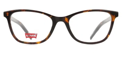 Levi's Lv 1022 086 Occhiali Da Vista Tartarugatishell Per Donna (solo Montatura) In Brown