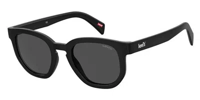 Levi's Lv 1022/s 807/ir Occhiali Da Sole Neri Per Uomo In Black