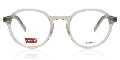 Levi's Lv 1023 4c3 Men's Glasses Clear Size 49 - Free Lenses - Blue Light Block Available In Transparent