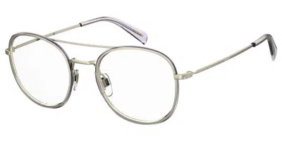 Levi's Lv 1025 789 Men's Glasses Silver Size 52 - Free Lenses - Blue Light Block Available