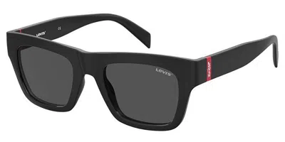Levi's Lv 1026/s 807/ir Men's Sunglasses Black Size 52