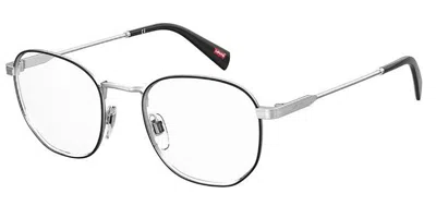 Levi's Lv 1028 010 Men's Glasses Silver Size 50 - Free Lenses - Blue Light Block Available In Multi