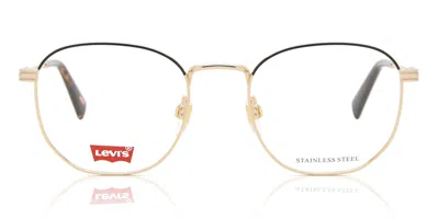 Levi's Lv 1028 J5g Occhiali Da Vista Oro Per Uomo (solo Montatura) In Gold