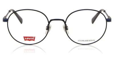 Levi's Lv 1030 Fll Occhiali Da Vista Blu Per Uomo (solo Montatura) In Black