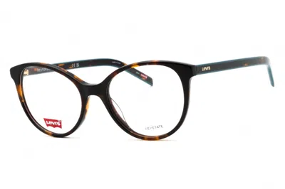 Levi's Lv 1031 0086 00 Havana 51mm In Brown