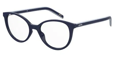 Levi's Lv 1031 Pjp Women's Glasses Blue Size 51 - Free Lenses - Blue Light Block Available In Black