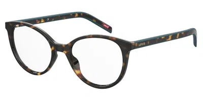 Levi's Lv 1031 086 Occhiali Da Vista Tartarugatishell Per Donna (solo Montatura) In Brown