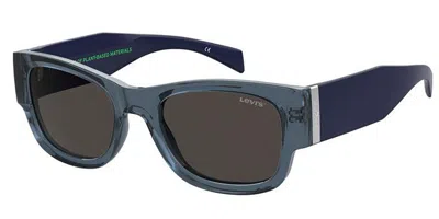 Levi's Lv 1033/s Pjp/ir Men's Sunglasses Blue Size 53