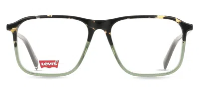 Levi's Lv 1035 Phw Occhiali Da Vista Verdi Per Uomo (solo Montatura) In Black
