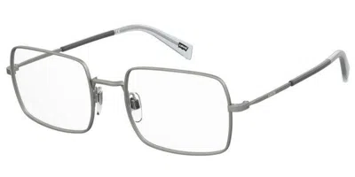 Levi's Lv 1044 Men's Glasses, Silver, Size 54