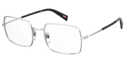 Levi's Lv 1044 010 Men's Glasses Silver Size 54 - Free Lenses - Blue Light Block Available