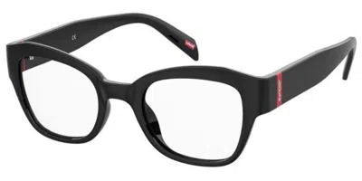 Levi's Lv 1045 Women's Glasses, Black, Size 47