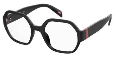 Levi's Lv 1046 Women's Glasses, Black, Size 52