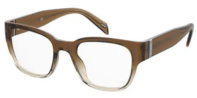 Levi's Lv 1047 Men's Glasses, Brown, Size 49