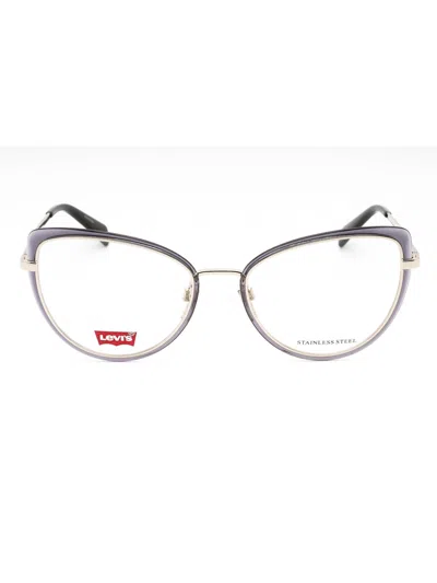 Levi's Levis Lv 1050 Eyeglasses In Grey/clear Demo Lens